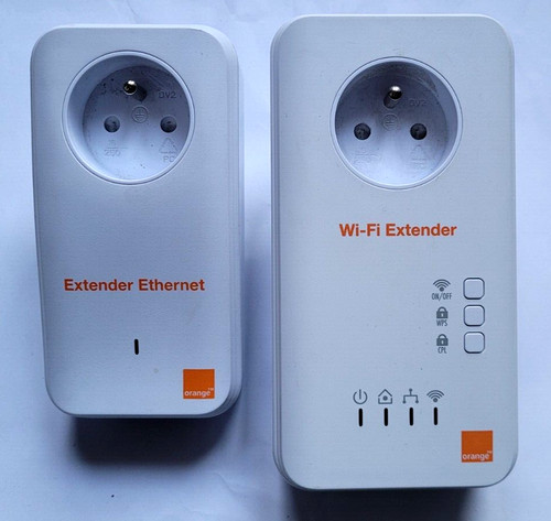 Kit cpl wifi extender - extender, orange
