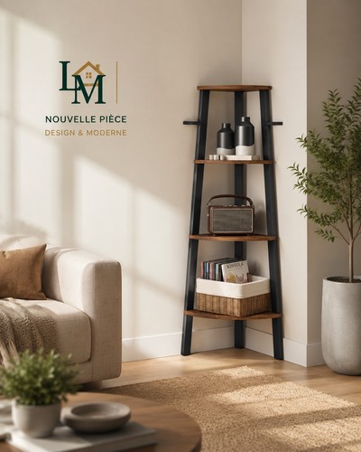 étagère angle moderne 4 - moderne,
