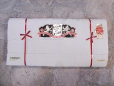 Paire de draps métis "véritable toile du Nord"