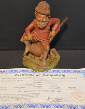 Tom Clark Gnome Figurine "SMOKY" 1983 ED 36 Cairn Studio w/ COA pipe smoking