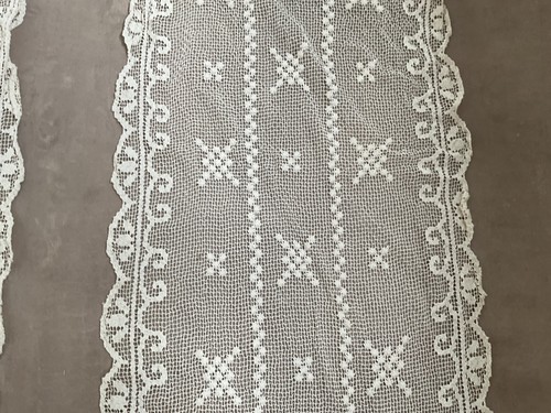 Paire rideaux dentelle - paire,