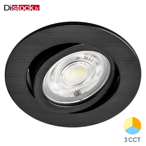 Spot led encastrable 3en1 rond - led,