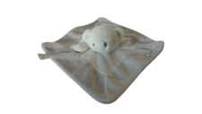 Doudou ours Oscar plat blanc