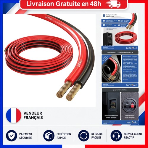 Lumonic câble haut - lumonic, haut-parleur