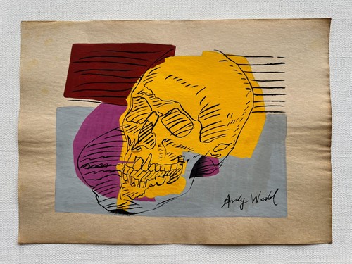Andy warhol dessin sur - dessin, papier