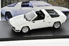 LAMBORGHINI Silhouette white 1976 1/43 ixo
