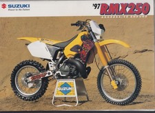 Motorcycle 1997  Suzuki RMX 250 sale brochure