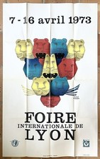 AFFICHE ANCIENNE FOIRE