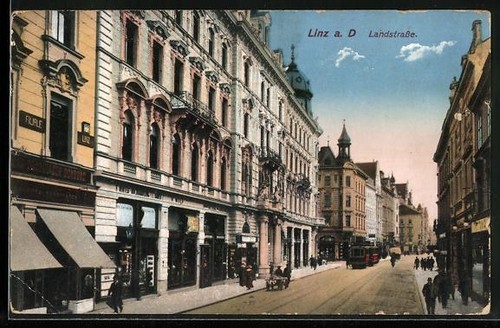 Carte postale linz d - carte,