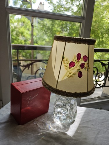 Baccarat lampe table chevet - lampe, table/chevet