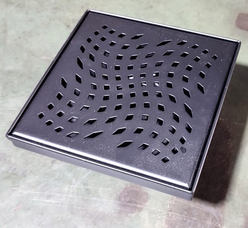 Drain douche acier - de, en