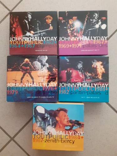 Johnny hallyday coffrets - hallyday, 5