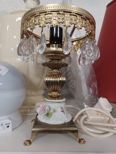 Lampe table style vintage - table,