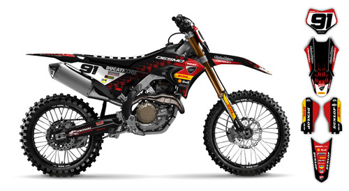Ducati desmo 450 250 - ducati, mx