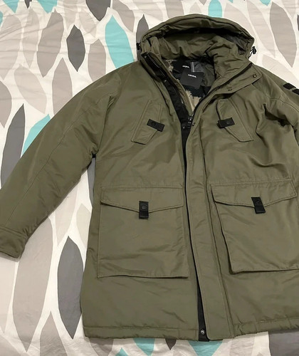 Parka long doublé hiver