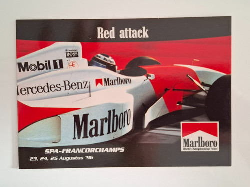 Carte postale mclaren - carte, f1