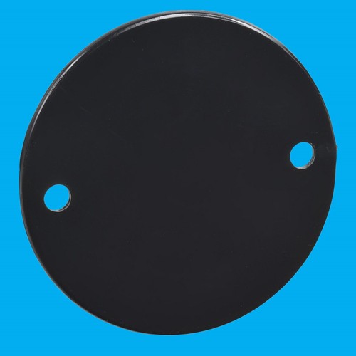 65mm pvc noir circulaire - 65mm,