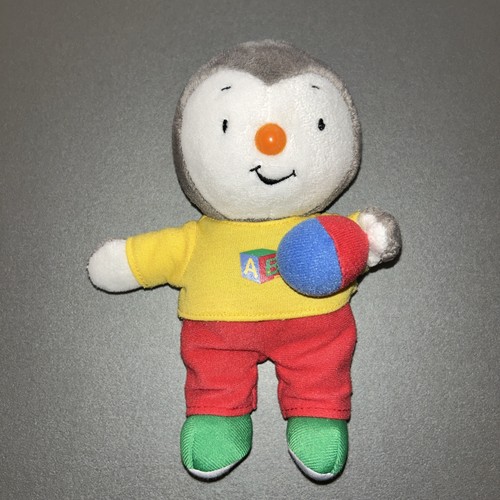 Peluche tchoupi jaune rouge - tchoupi,