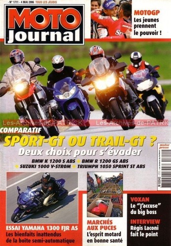 Moto journal 1711 ducati 1000 - moto,