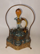 service à liqueur - verre /