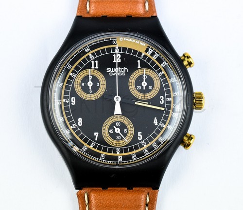 Swatch chrono 1990 - chrono, scb104v1