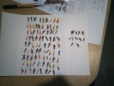 lot de 100 personnages ech HO