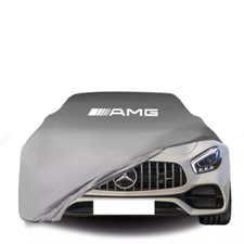 For Mercedes AMG Car Cover  Dust Proof Windproof  Combing Car Cover Tailor Gray
