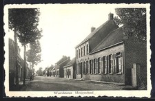 Old postcard Westvleteren, Meisjesschool 