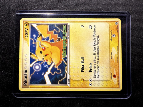 Carte pokémon pikachu - carte,