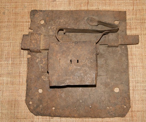 Ancienne serrure coffre - de,