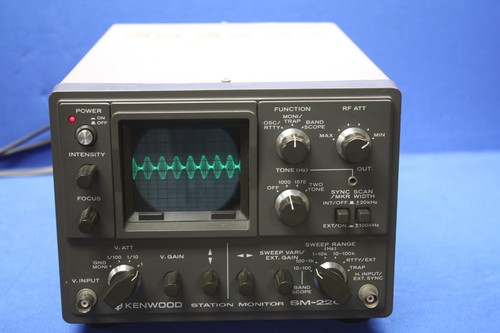 Kenwood 220 station monitor - kenwood, sm-220