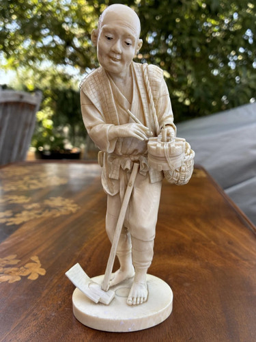 Netsuke okimono dent - okimono, de