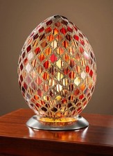 Lampe table mosaïque idée - lampe,