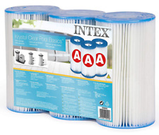 Lot De 3 Cartouches De Filtration INTEX Type A Épurateur Jardin Piscine Pompe