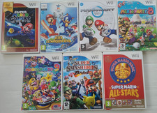 NINTENDO LOT 7 JEUX WII MARIO