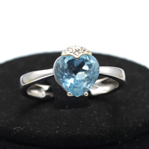 Bague blanc 18k avec - bague,
