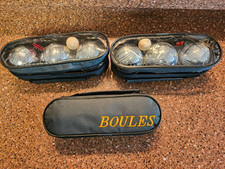 Chrome Petanque Boules Bocce