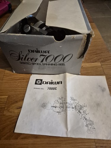 Daiwa silver 7000c moulinet - silver,