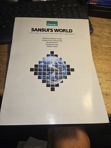 Vintage sansui world - sansui's,