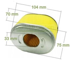 Filtre à air pour fraise à neige LUX L-BSF163 / Fuxtec FX-SF1196