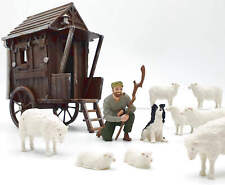 Figurines Iberplace 40004 Berger à l'échelle G avec chariot ensemble de modél...
