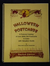 Rare HALLOWEEN POSTCARDS Pictorial Catalog CARPENTIER 3000+ Reference Book/Guide