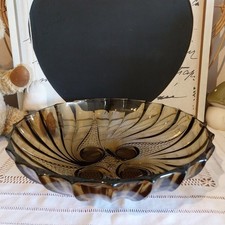 Grande Coupe En Verre Fumé