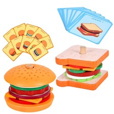 2 sets hamburger et sandwich