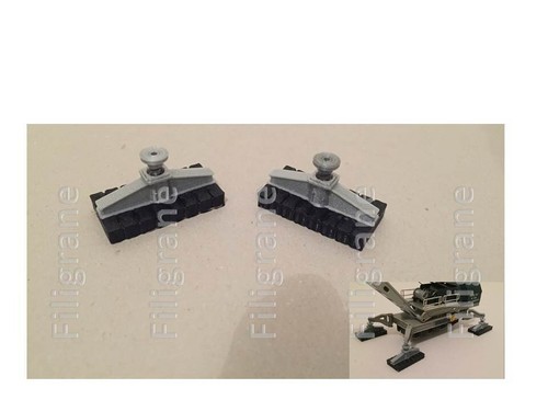 Lot patins pour - 2, wagon