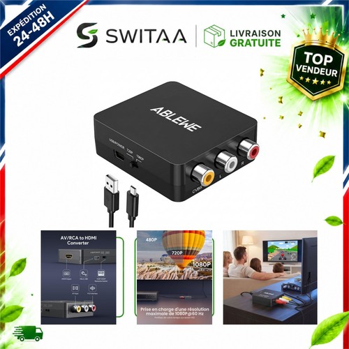 Adaptateur convertisseur rca - adaptateur,