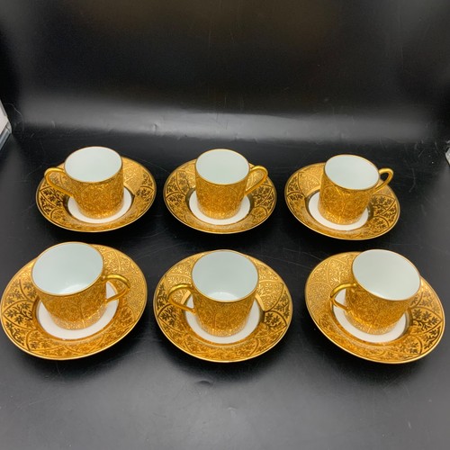 Tasses sous dorées - tasses, &