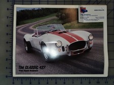 1990s Shelby Cobra Brochure Classic Roadsters 427 Kit Car