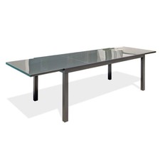 Table de Jardin Extensible "Tolede" 200-300cm Gris Anthracite