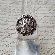 Bague Ancienne 1900 Argent et